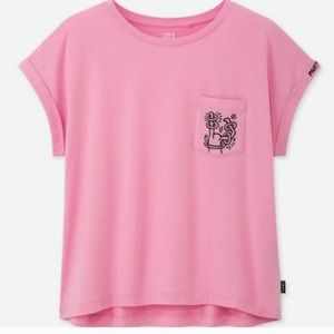NWOT keith harring x uniqlo tee shirt